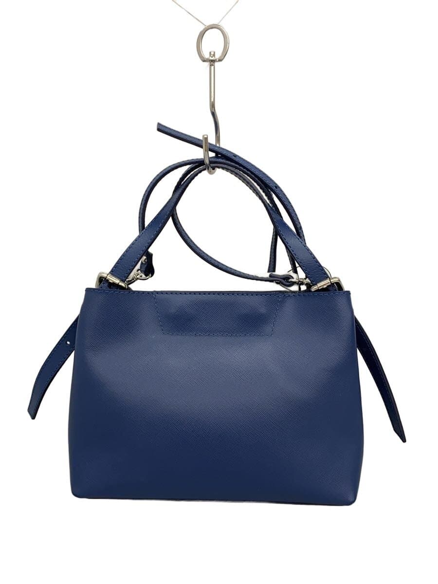 GIANNI NOTARO Shoulder Bag Leather NVY Solid