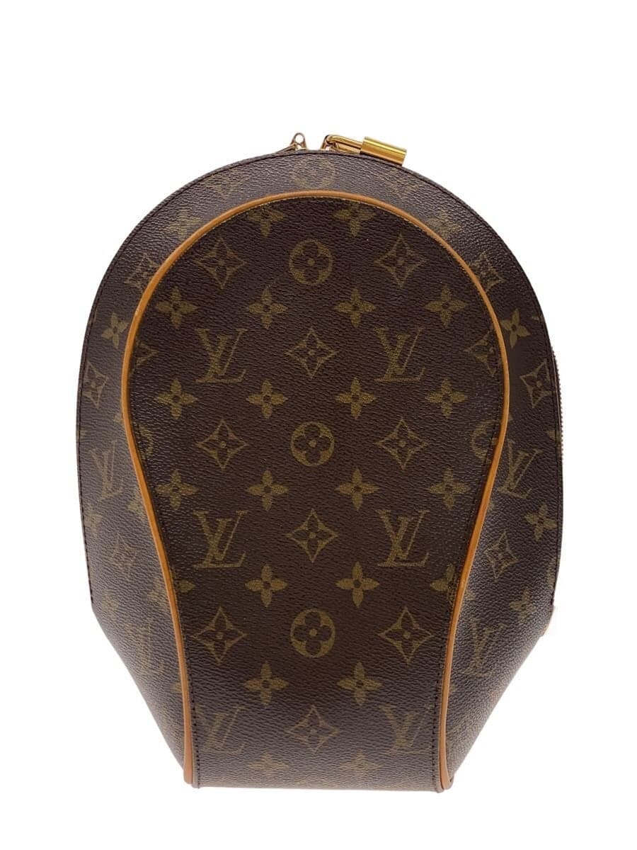 LOUIS VUITTON Ellipse Sack A Do _Monogram Canvas PVC BRW
