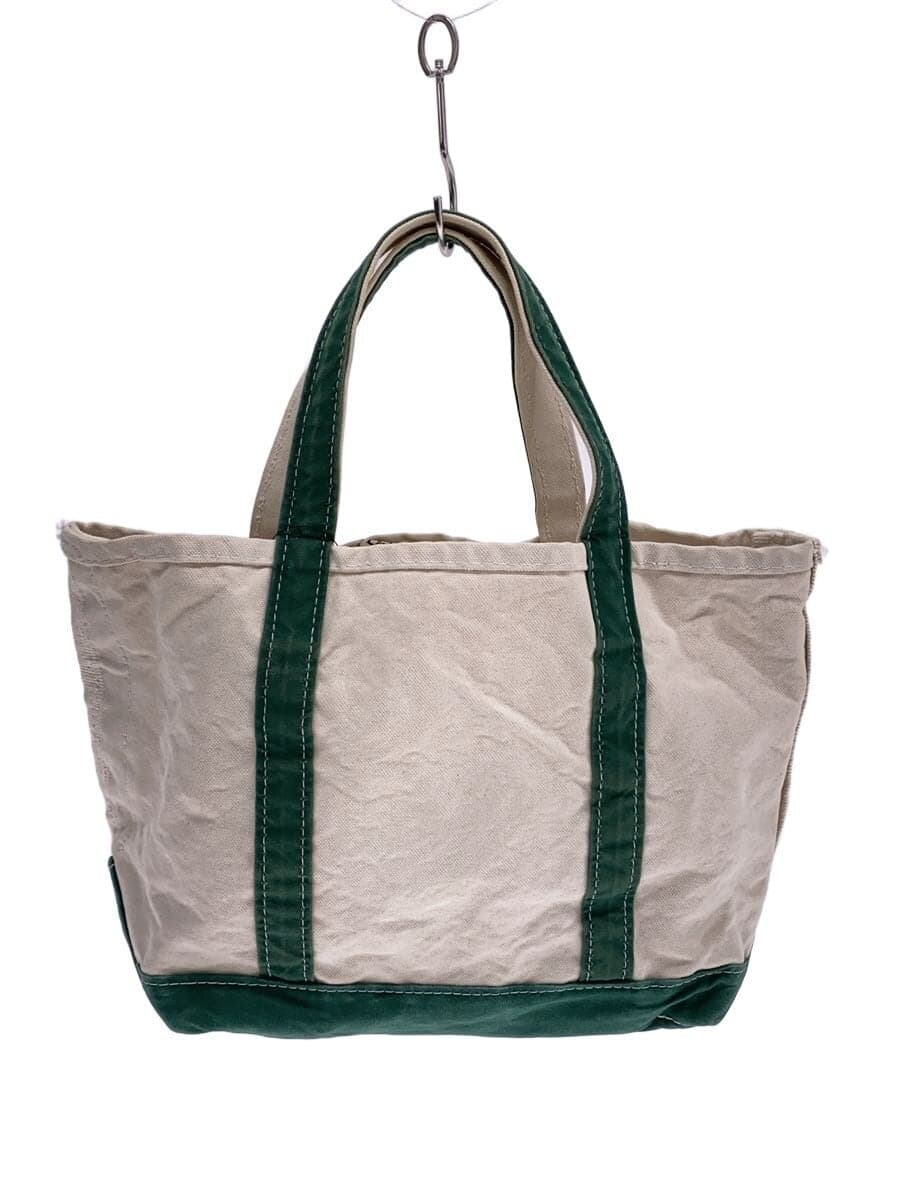 L.L.Bean Tote Bag Canvas GRN