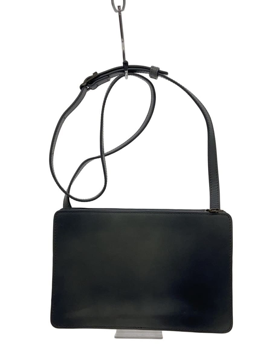 MOTHERHOUSE shoulder bag leather GRY plain