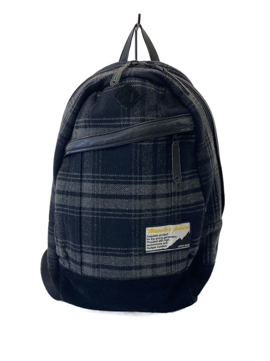 MSPC(master-piece)Backpack Suede GRY Check 01010-W