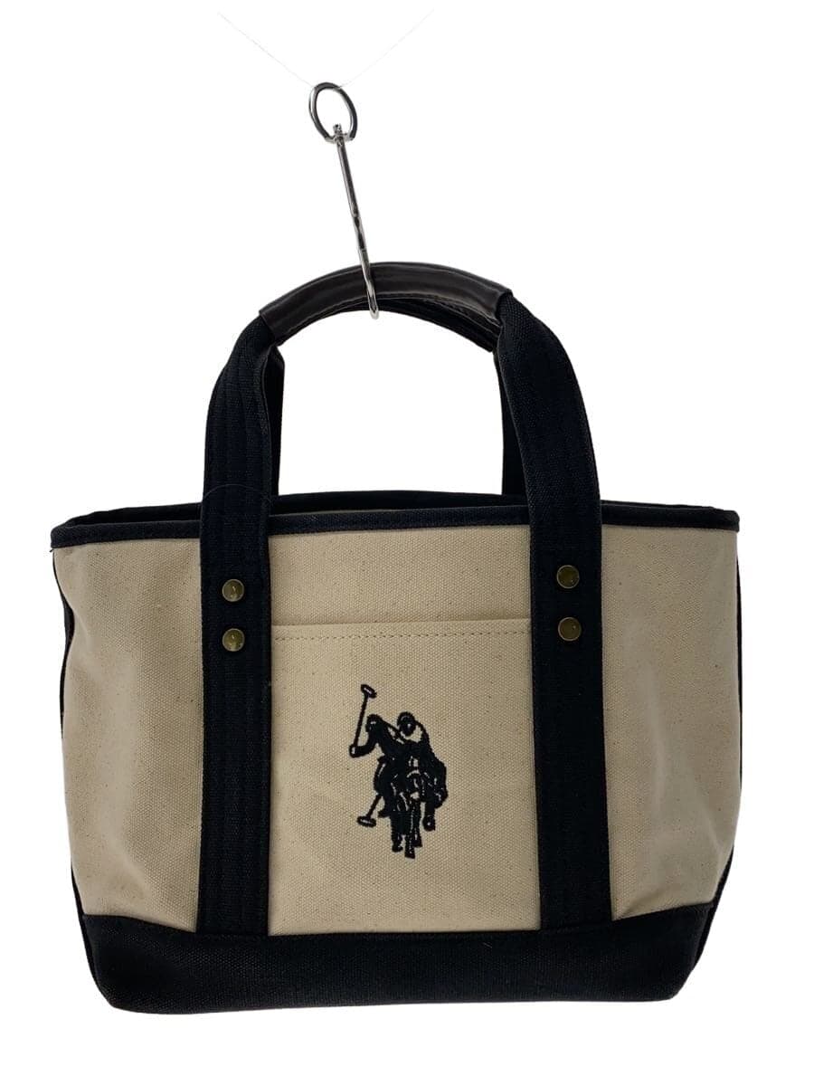U.S.POLO ASSN. Tote Bag Canvas Black