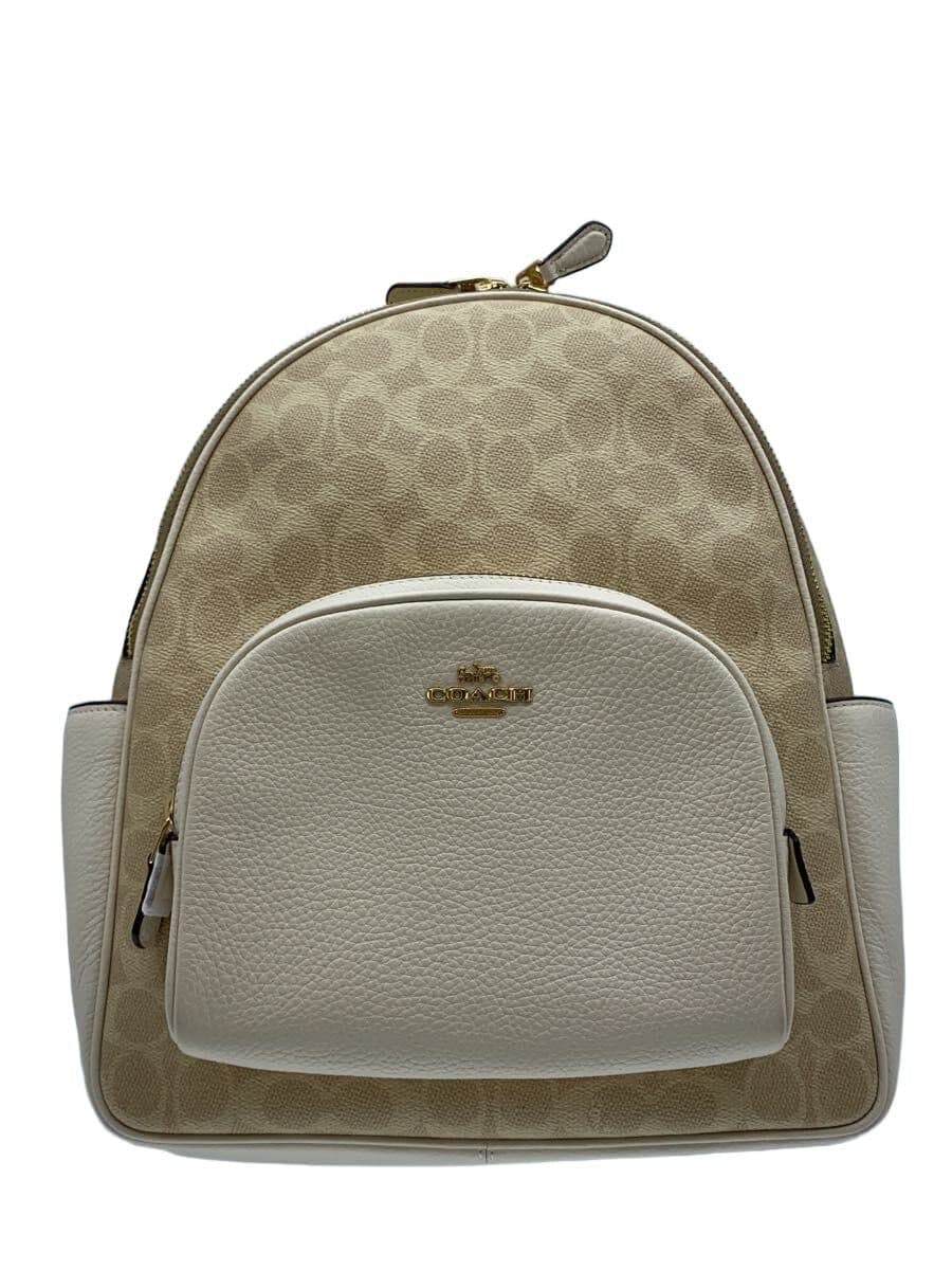 COACH Backpack BEG All Over Pattern CZ176