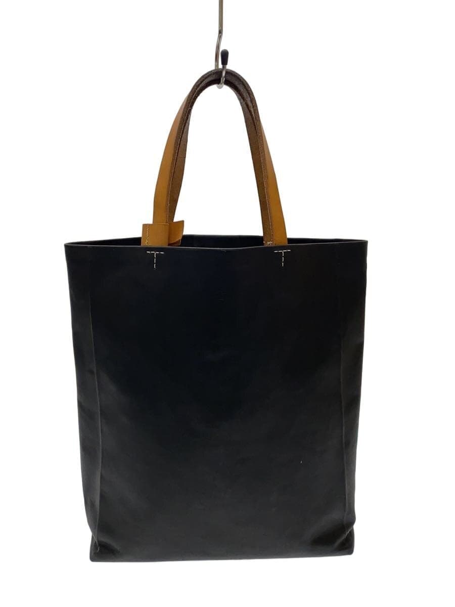 20 80 Tote Bag Leather BLK Solid