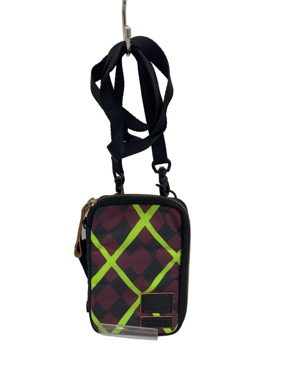 PORTER x MARNIHOLDING ZIP WALLET Nylon BRD All Over Pattern