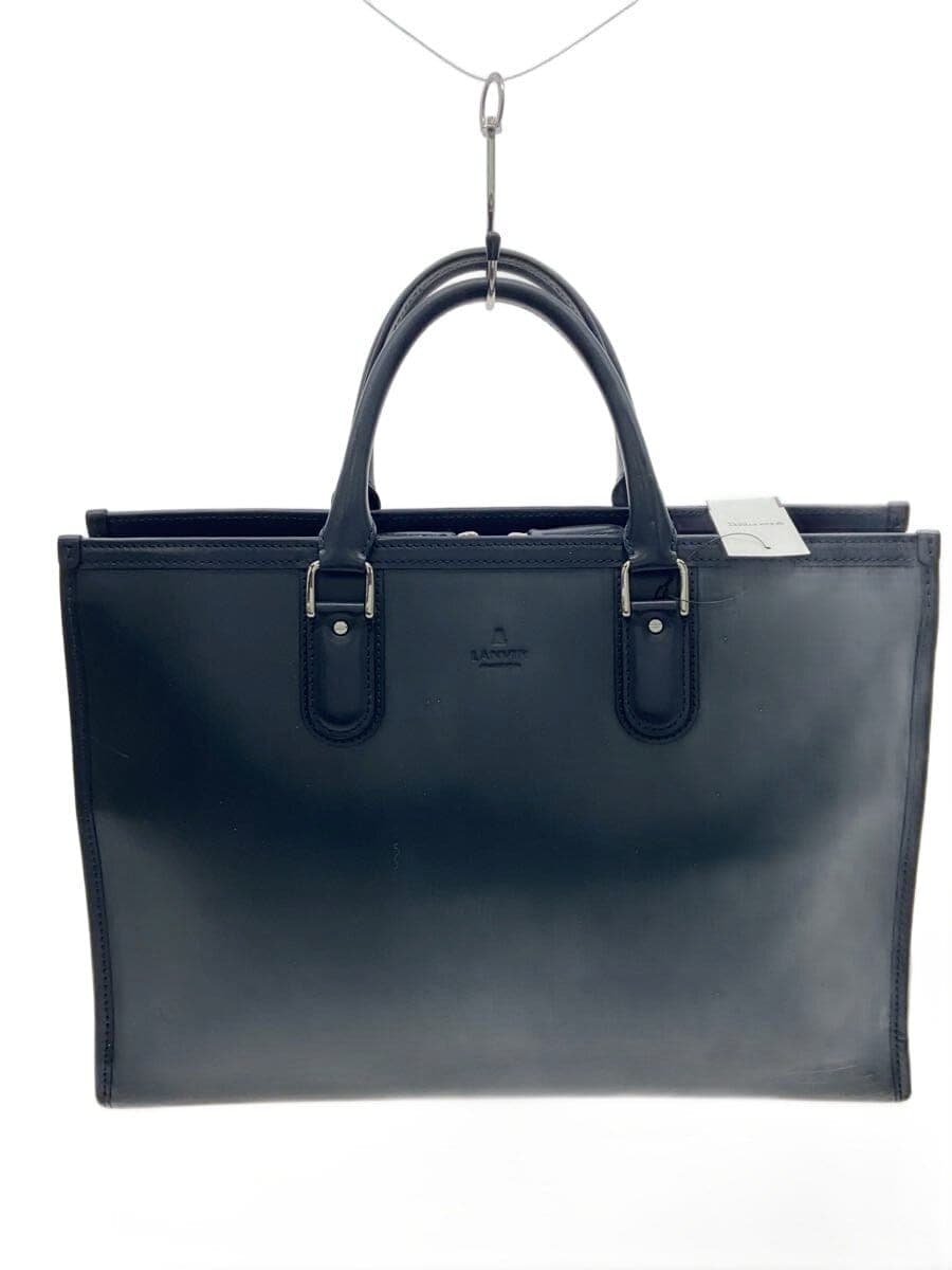 LANVIN COLLECTION Second Bag NVY Solid