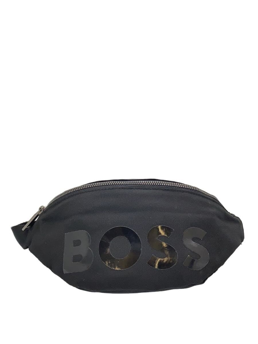 BOSS logo print waist bag black 50470959