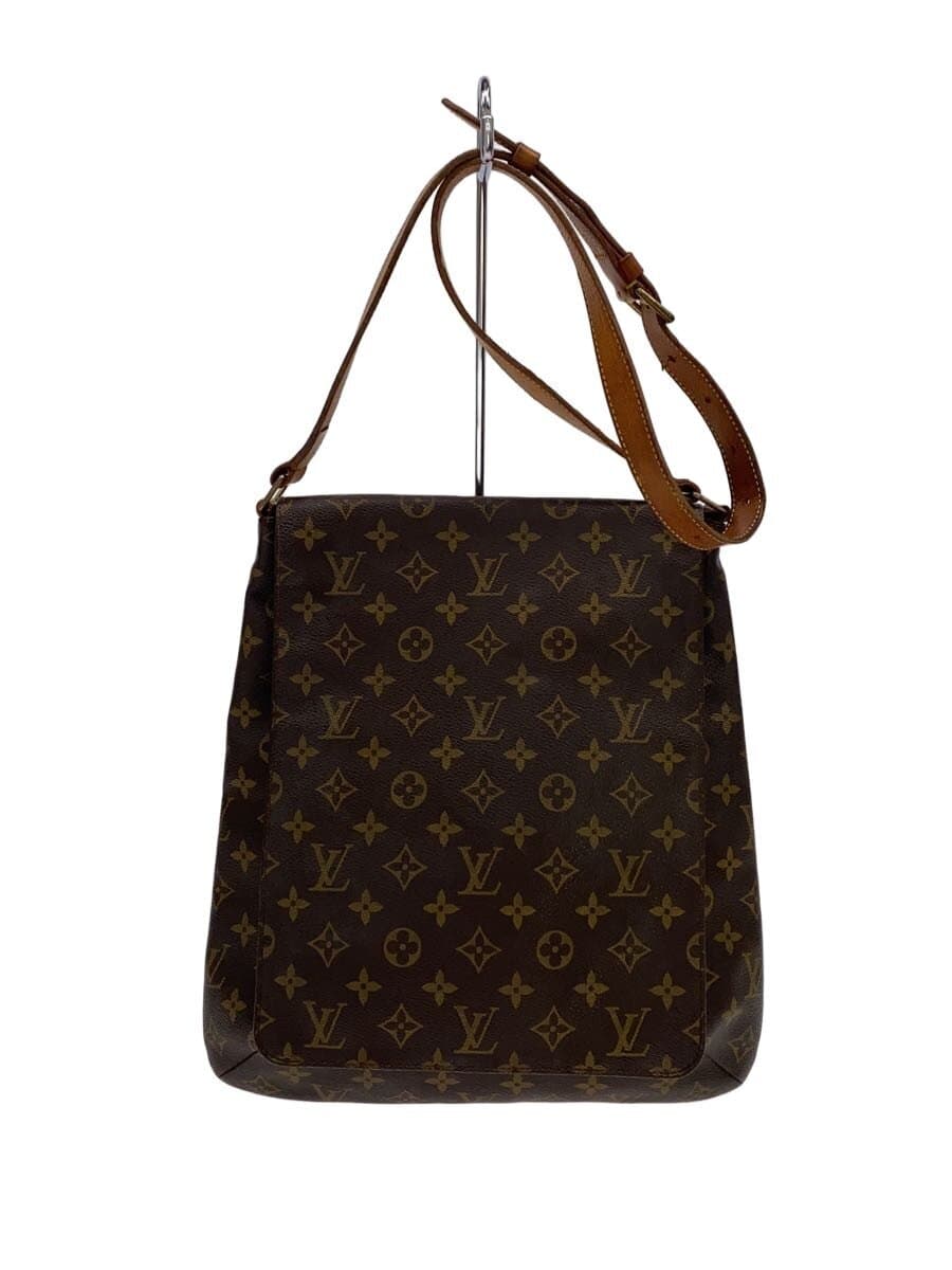LOUIS VUITTON Musette_Monogram Canvas PVC BRW