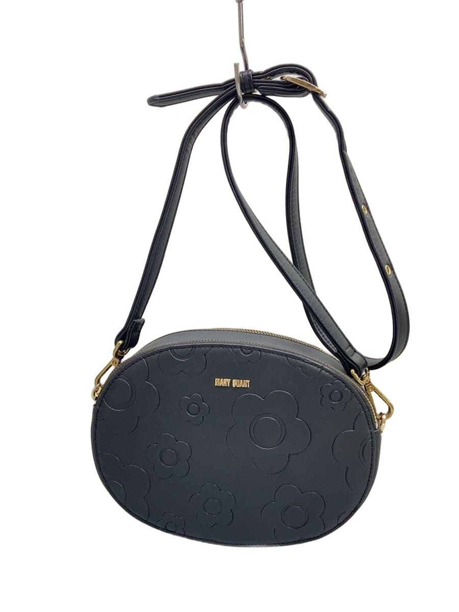 MARY QUANT Shoulder Bag BLK Solid