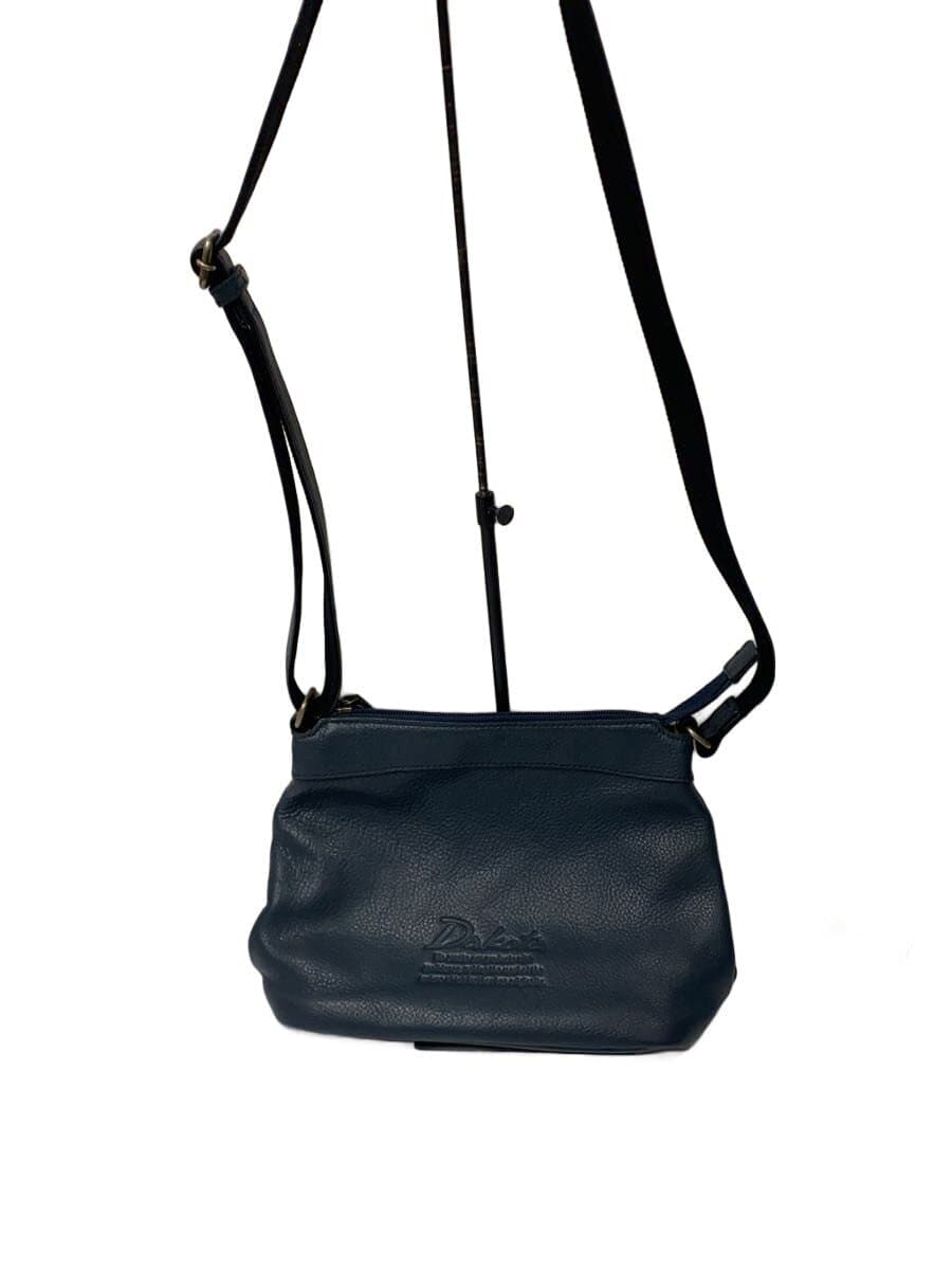 DAKOTA Shoulder Bag Leather NVY Plain