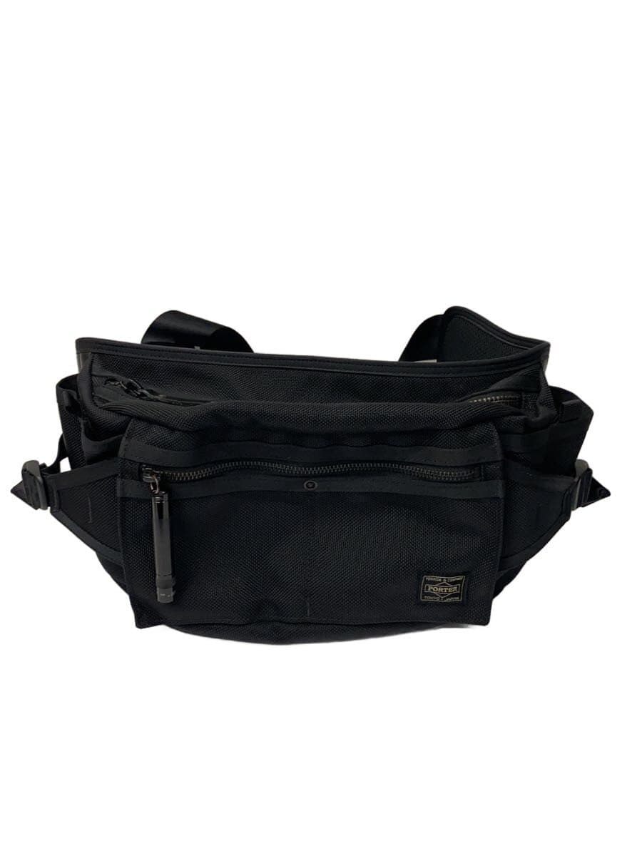 PORTER Shoulder Bag Canvas BLK