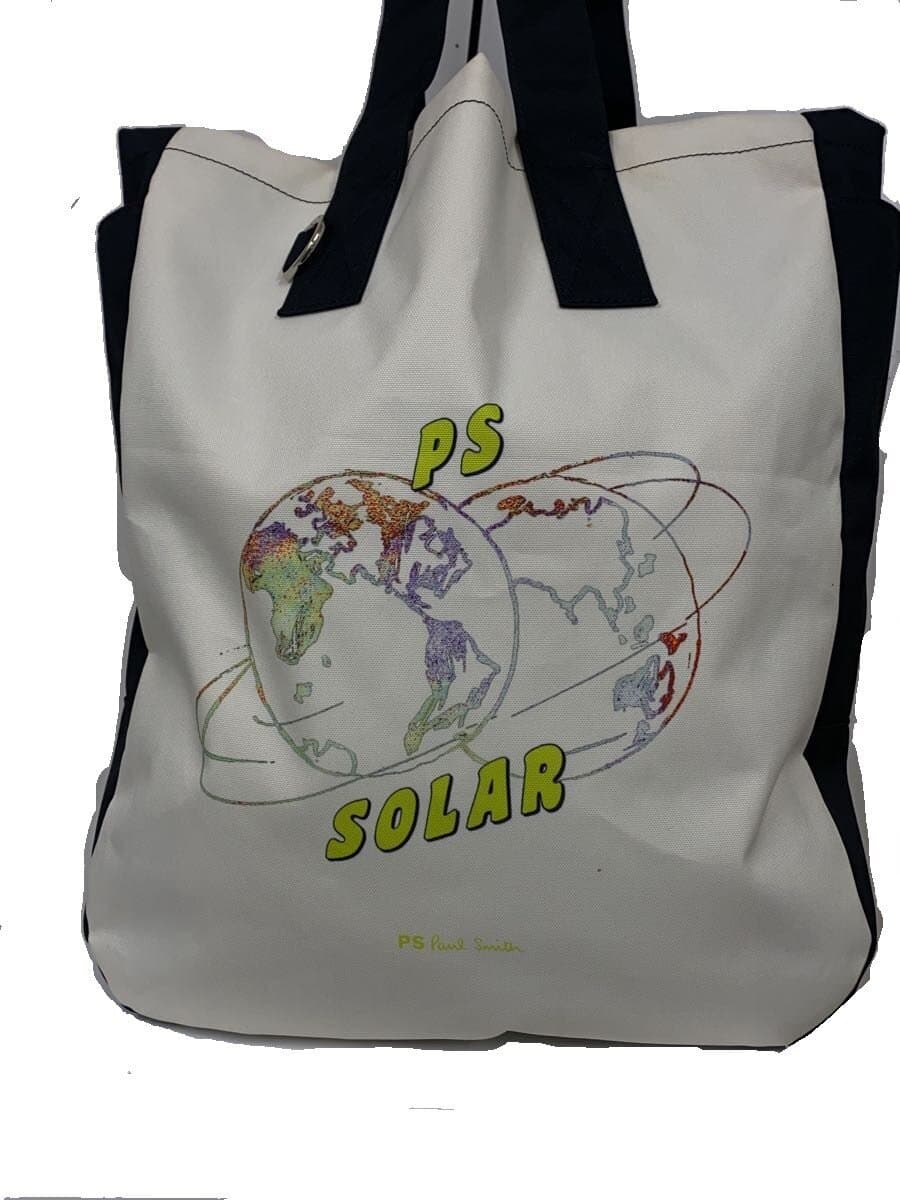 PS Paul Smith Tote Bag WHT Print bmb-110