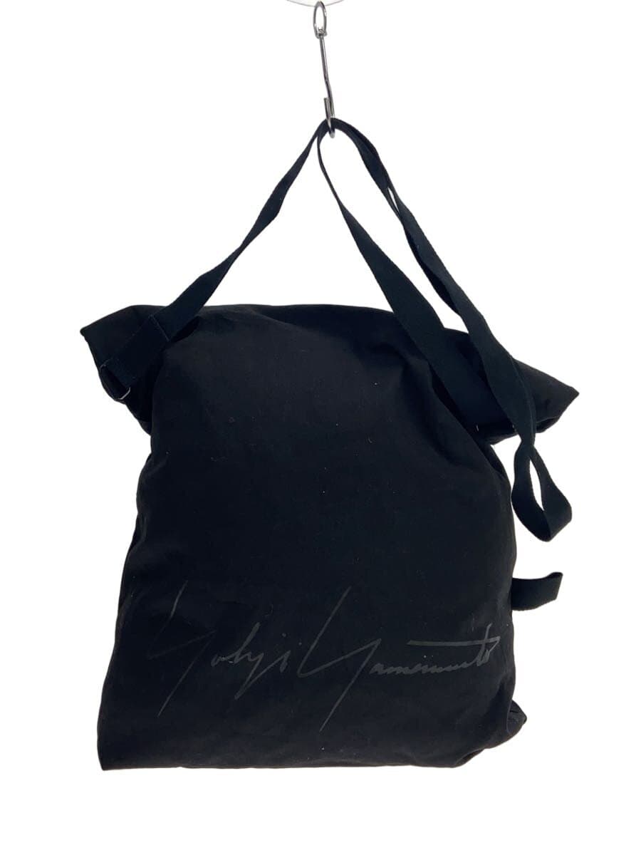 YOHJI YAMAMOTO Shoulder Bag Cotton BLK