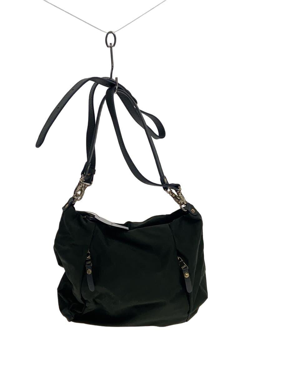 russet Shoulder Bag Nylon GRN All Over Pattern