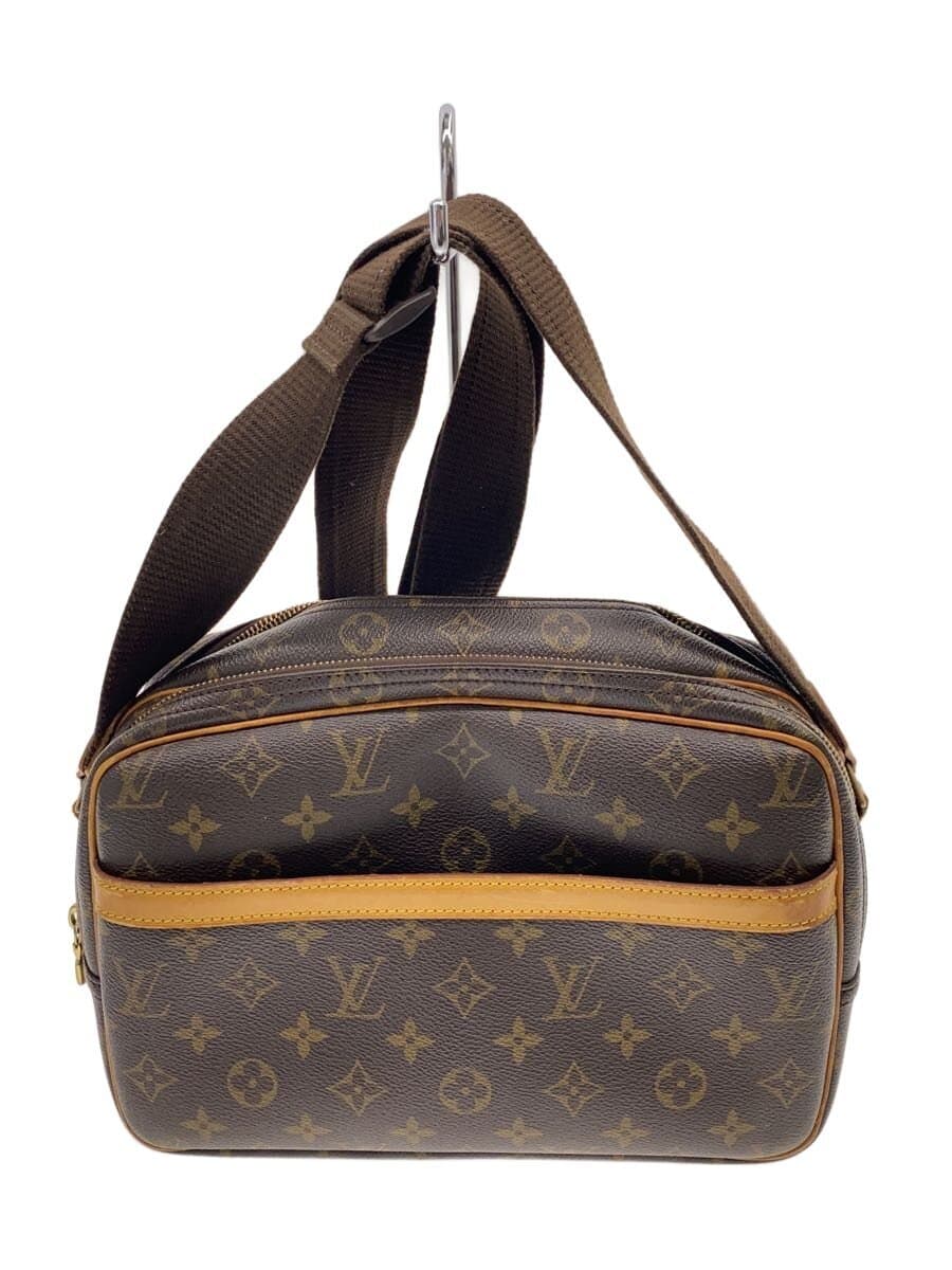 LOUIS VUITTON Reporter PM_Monogram Canvas PVC BRW