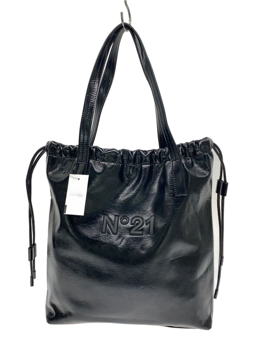 N21 (number twenty-one) tote bag polyester BLK plain