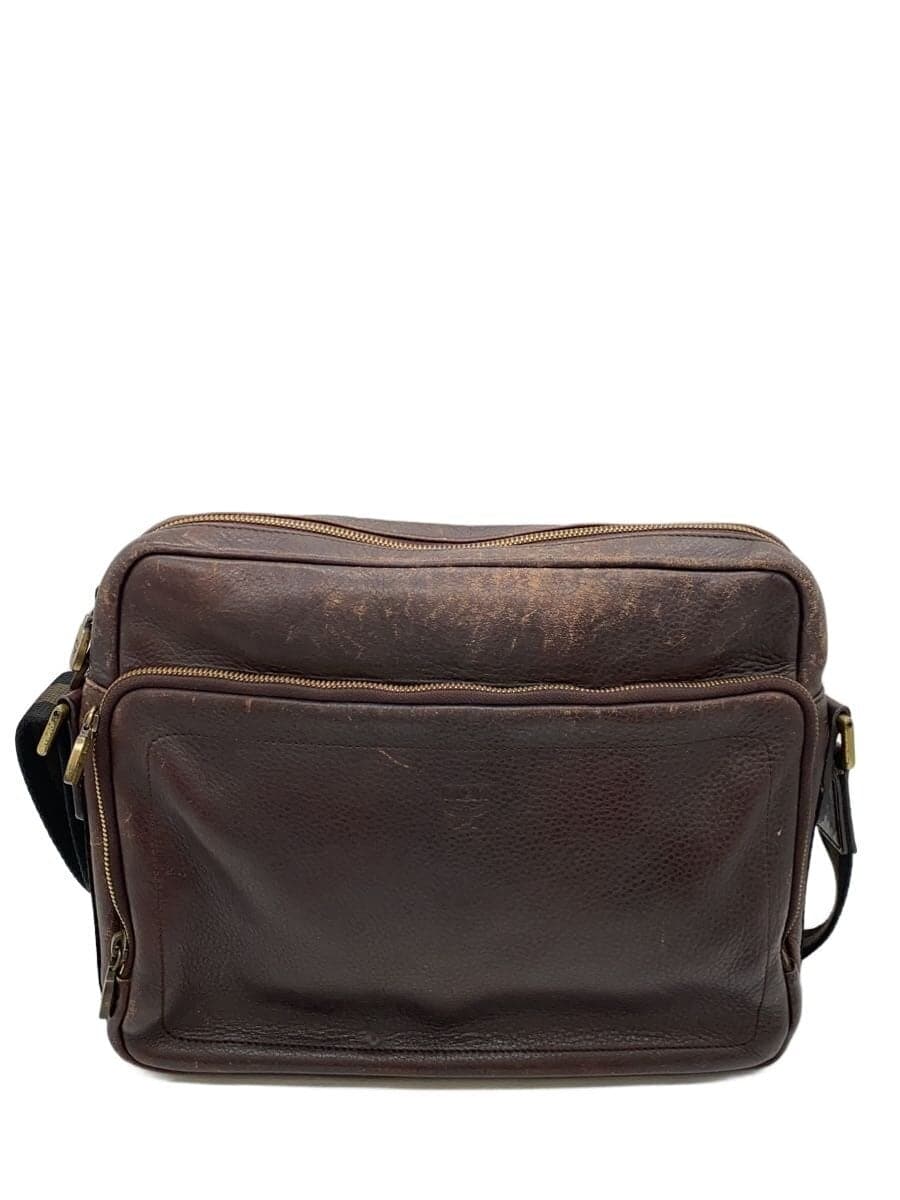 MCM Shoulder Bag Leather BRW