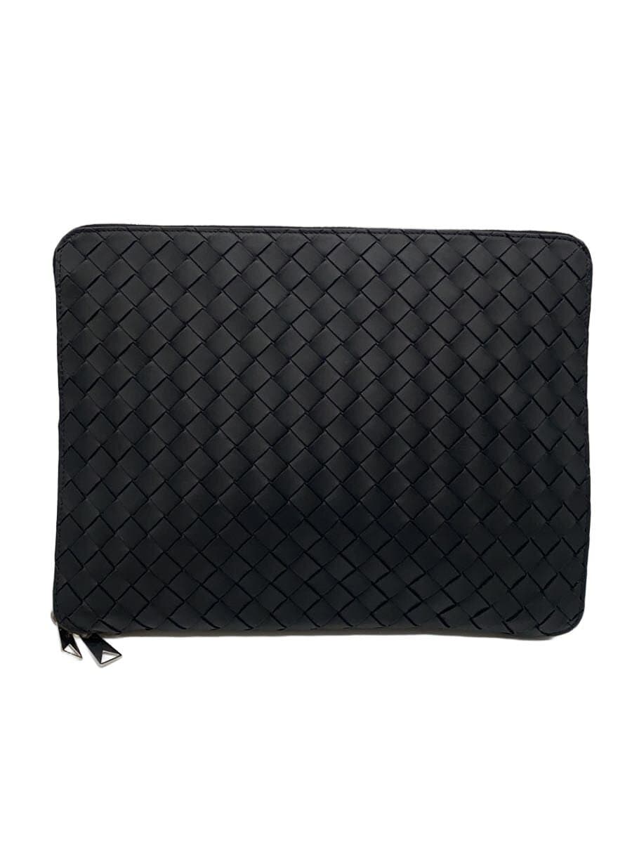 BOTTEGA VENETA Bag Leather BLK Intrecciato Document Case