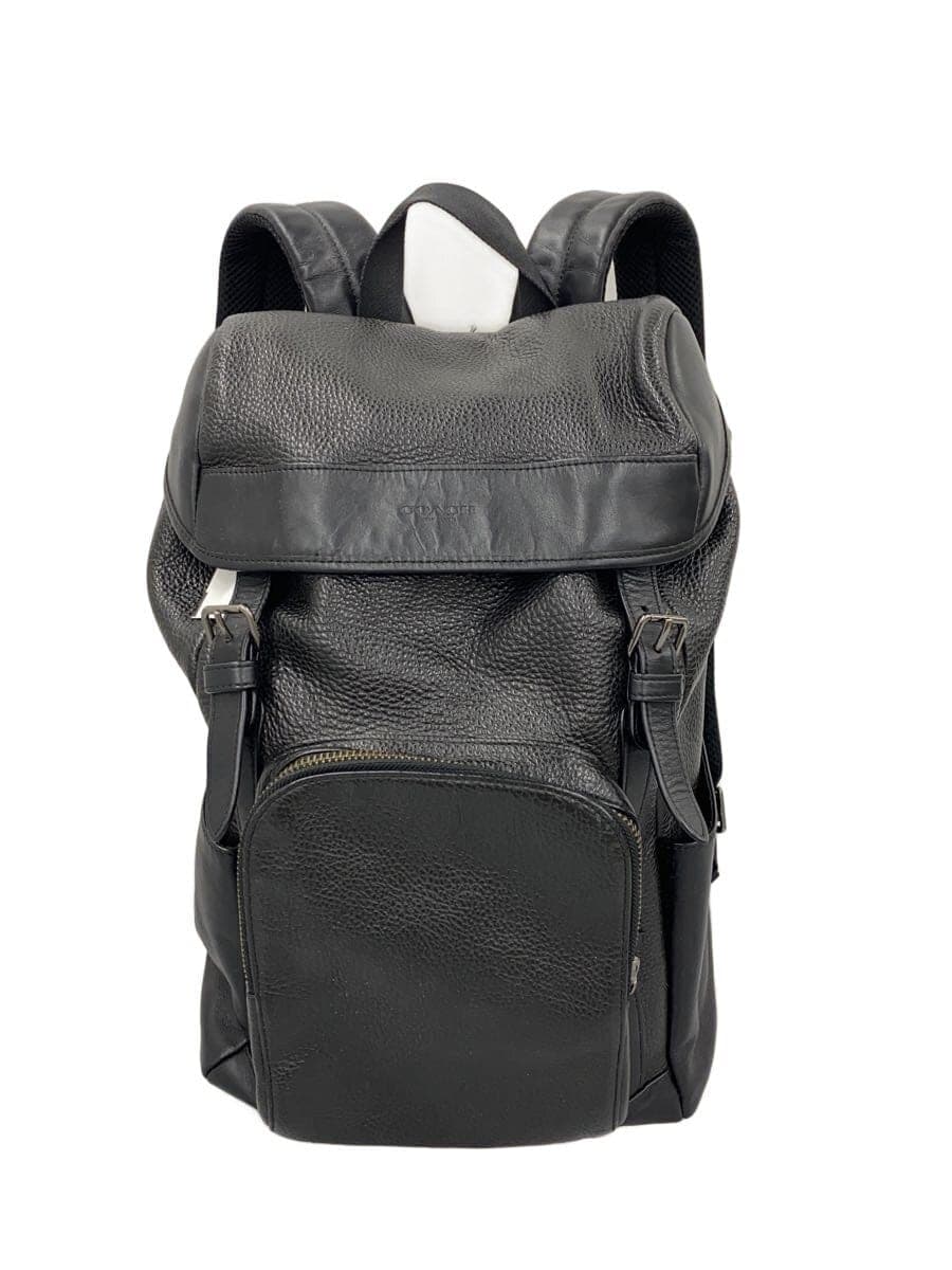 COACH Backpack Leather BLK F72311