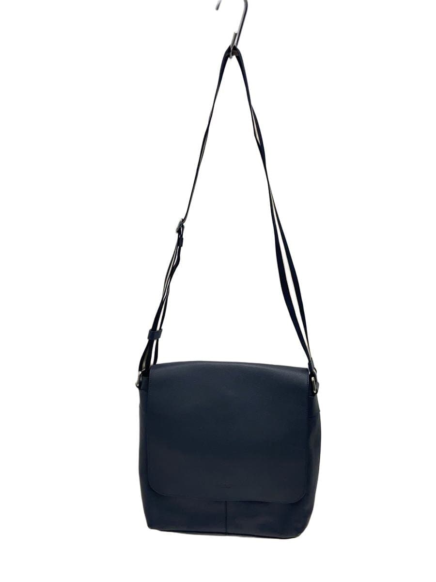 COACH Charles Small Messenger Leather NVY