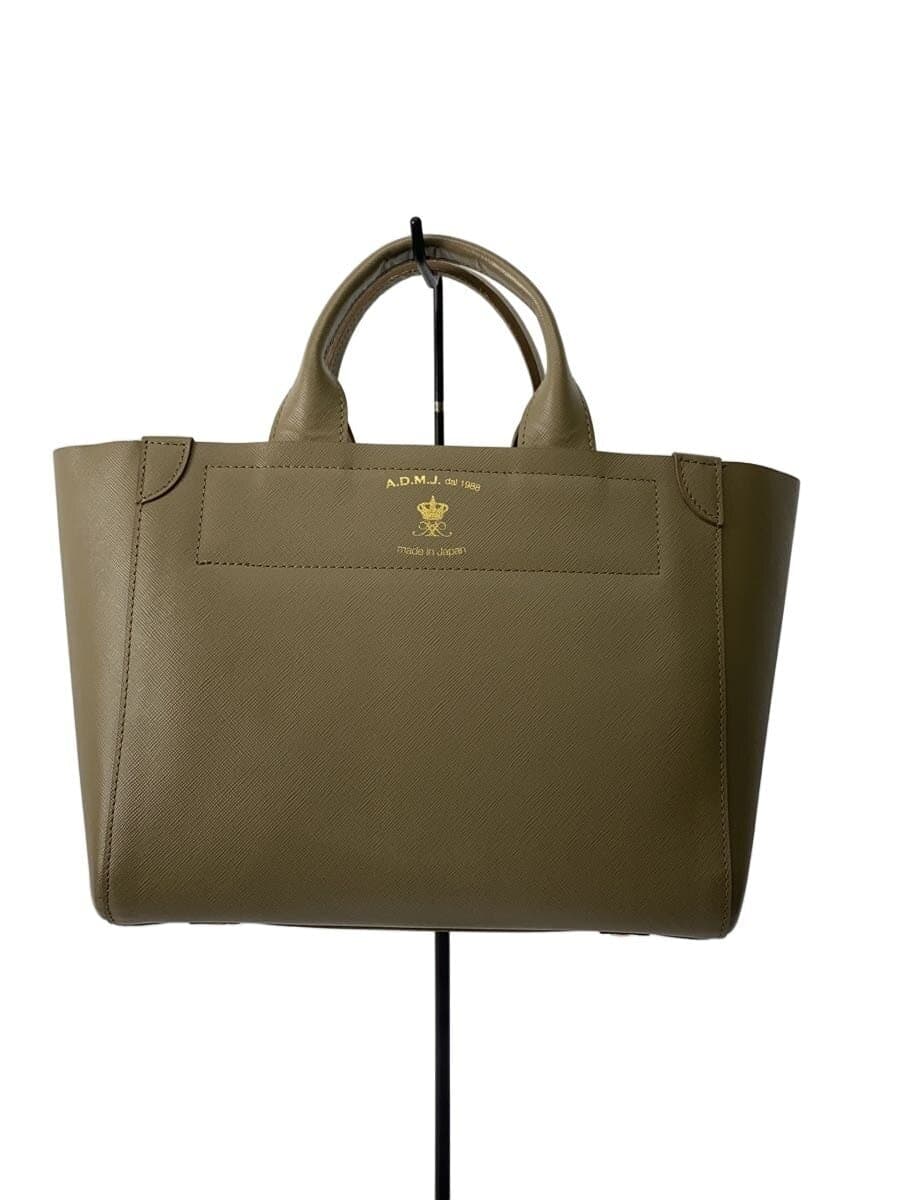 A.D.M.J. handbag leather KHK