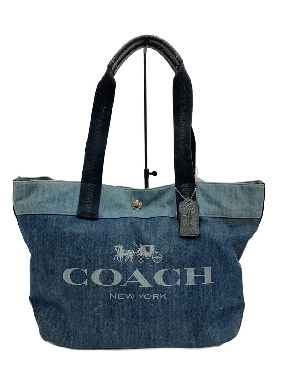 COACH Tote Bag Cotton IDG A2022-91131