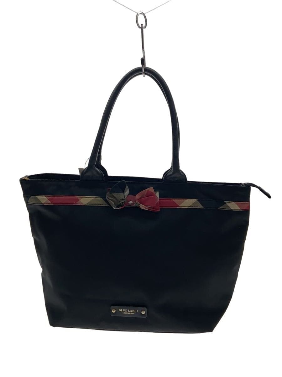 BLUE LABEL CRESTBRIDGE Tote Bag -- BLK