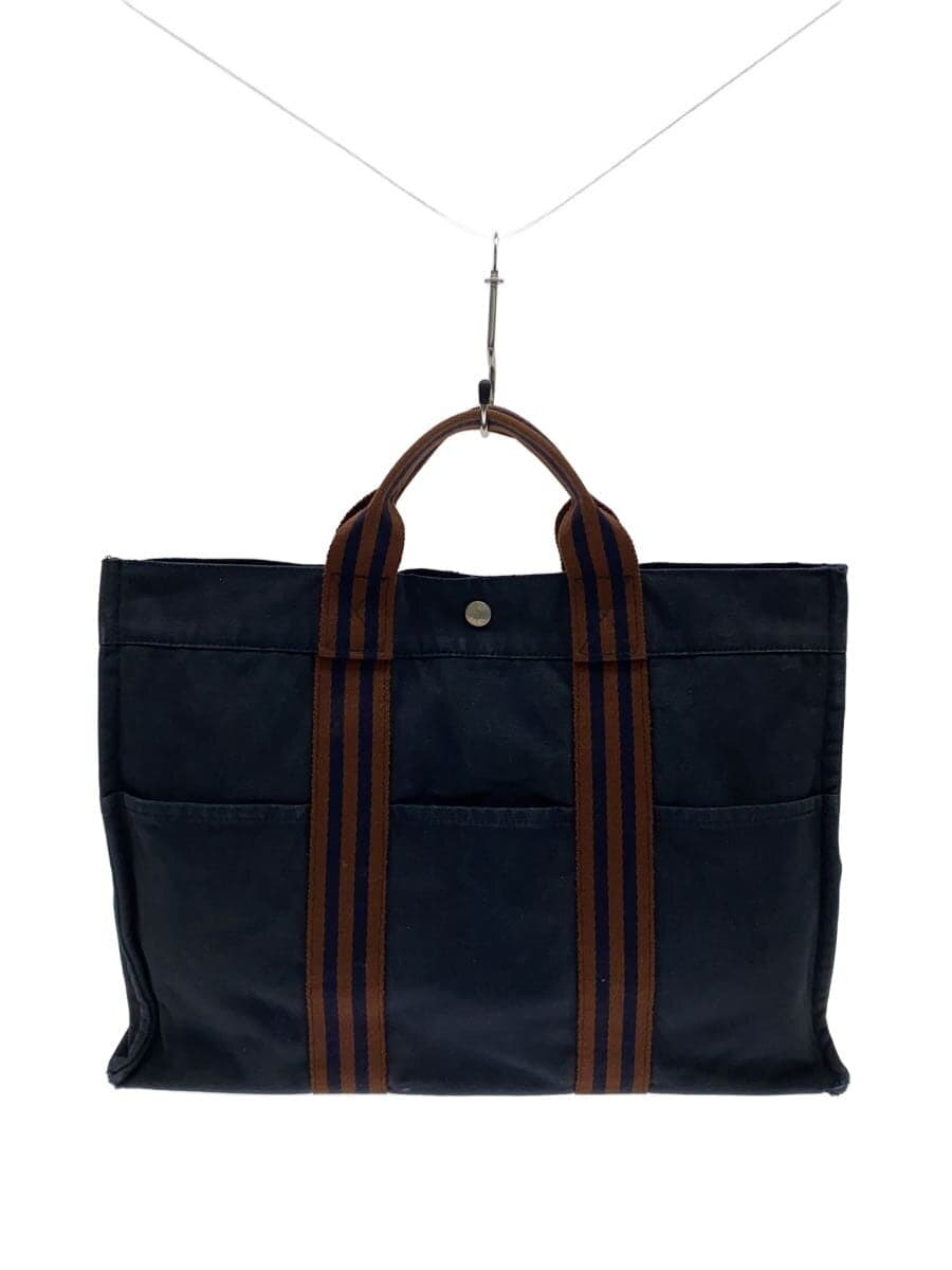 HERMES Fourre-Tout Tote Bag NVY