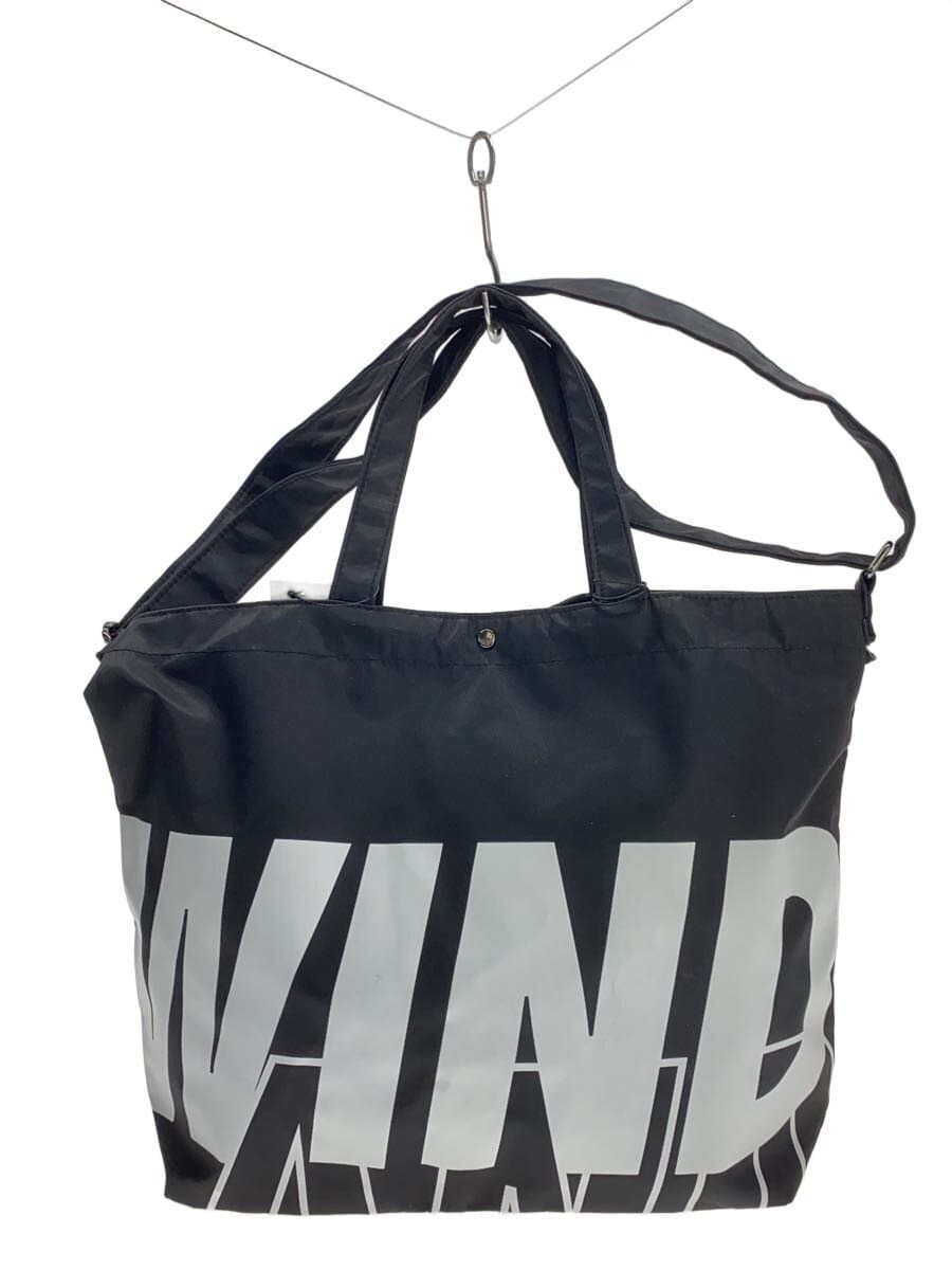 WIND AND SEA Shoulder Bag Polyester BLK