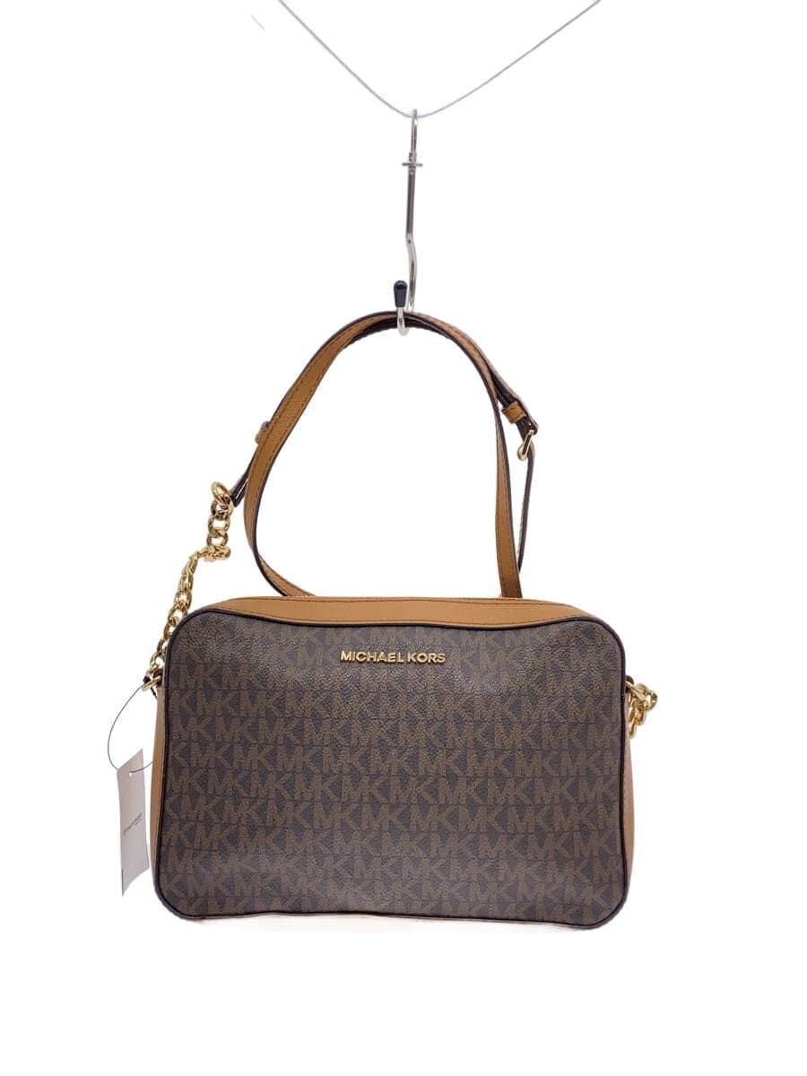 MICHAEL KORS Shoulder Bag BRW All Over Pattern 35F8GTTC3B