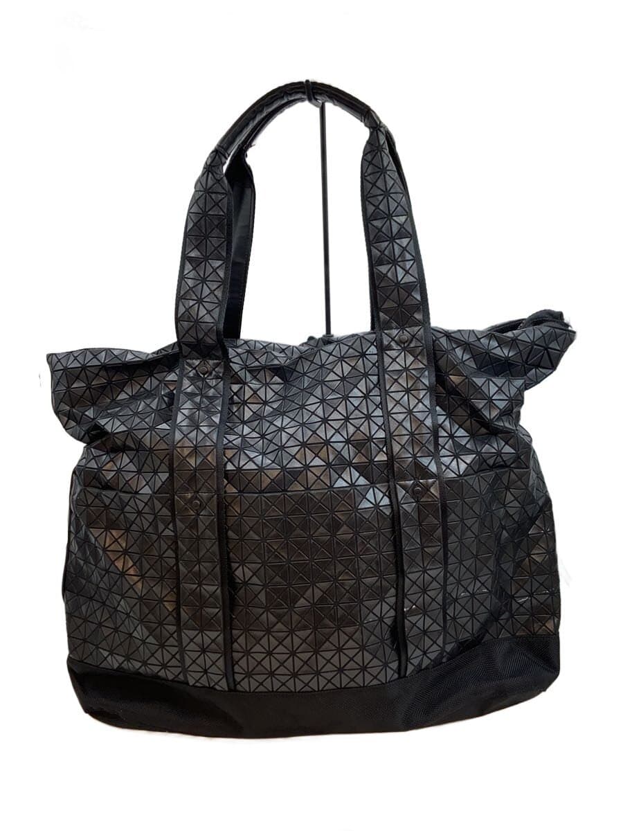 BAO BAO ISSEY MIYAKE Tote Bag Cotton BLK BB61-AG821