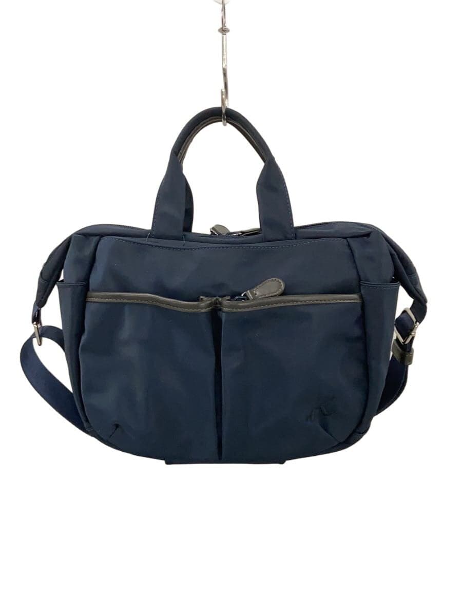 Kitamura Shoulder Bag Nylon NVY Solid