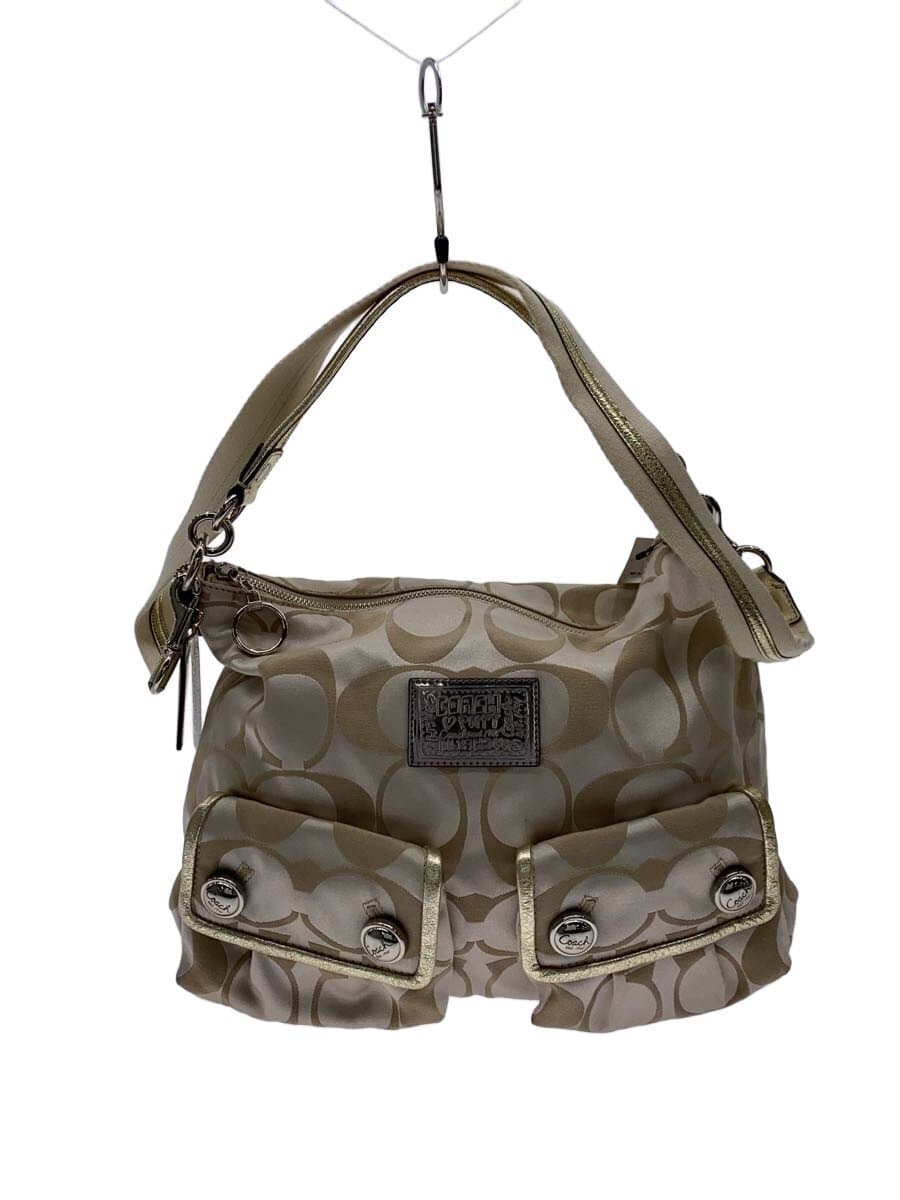 COACH Shoulder Bag BEG All Over Pattern f14570 2-Way Signature