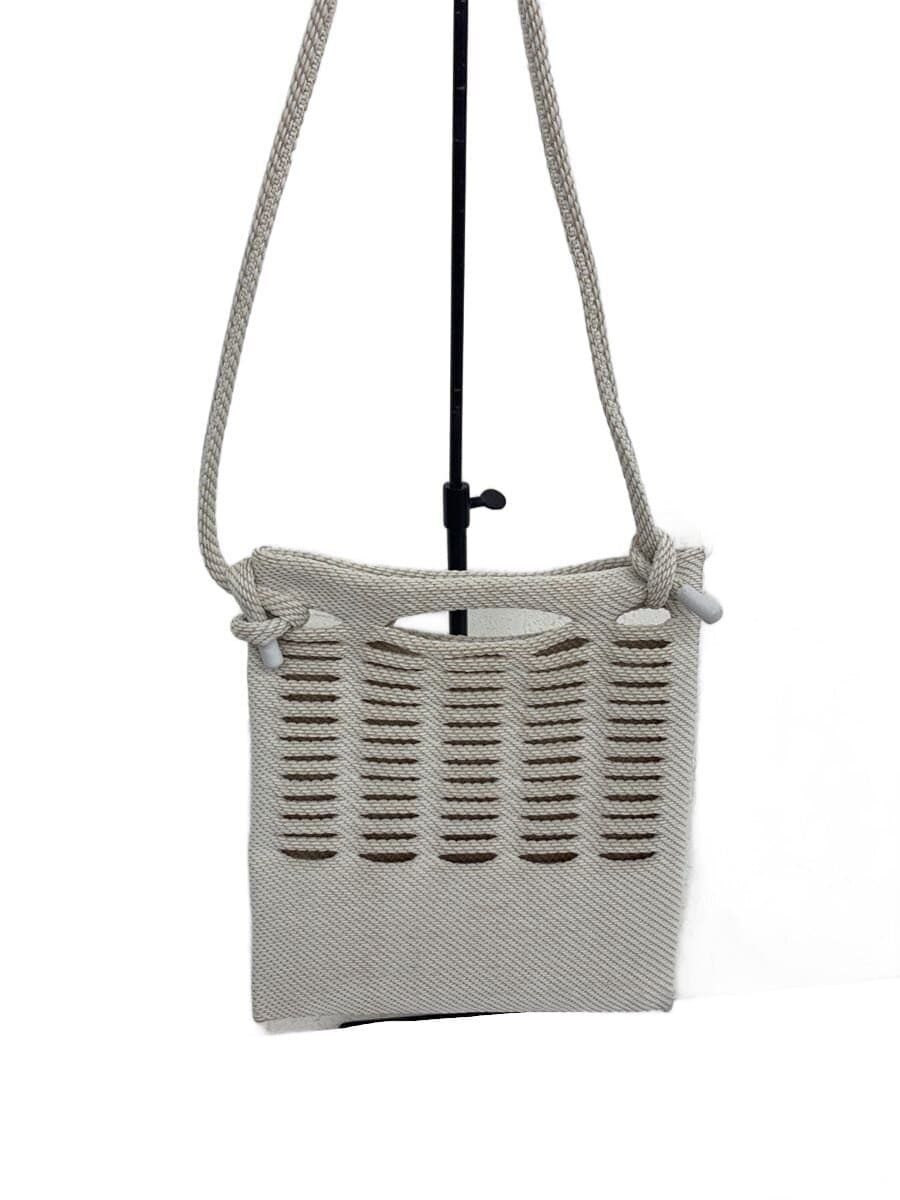 GOOD GOODS ISSEY MIYAKE Shoulder Bag Polyester IVO Solid