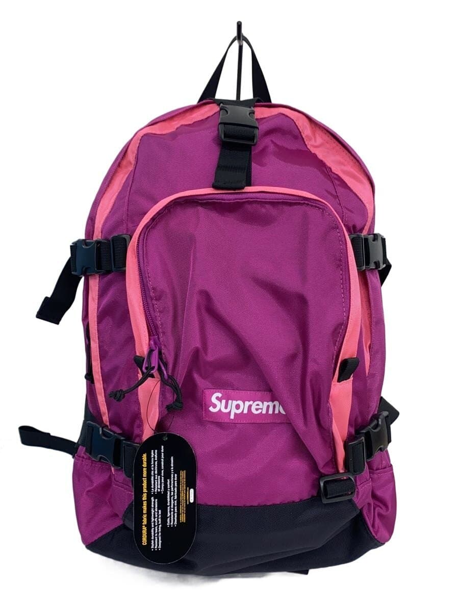 Supreme19FW Backpack Magenta Backpack PNK Solid