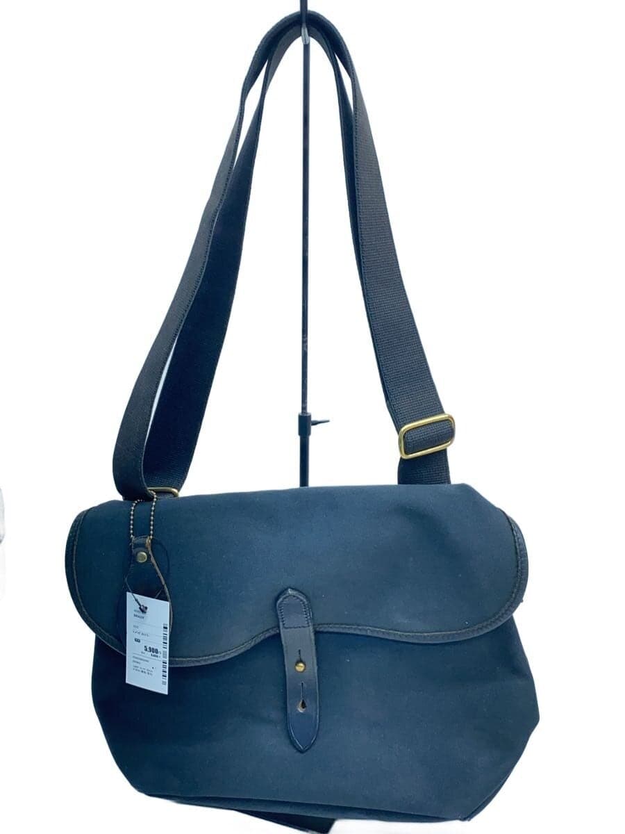 BRADY Shoulder Bag Canvas BLK Solid