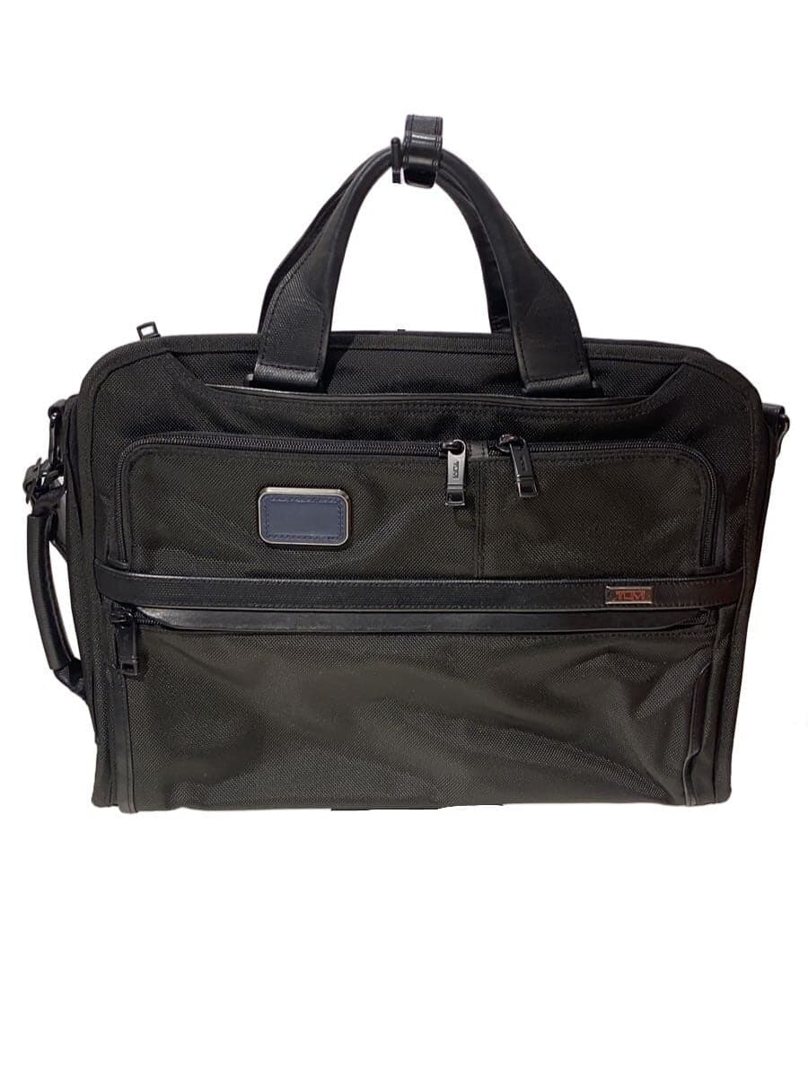 TUMI Alpha 3 Briefcase BLK