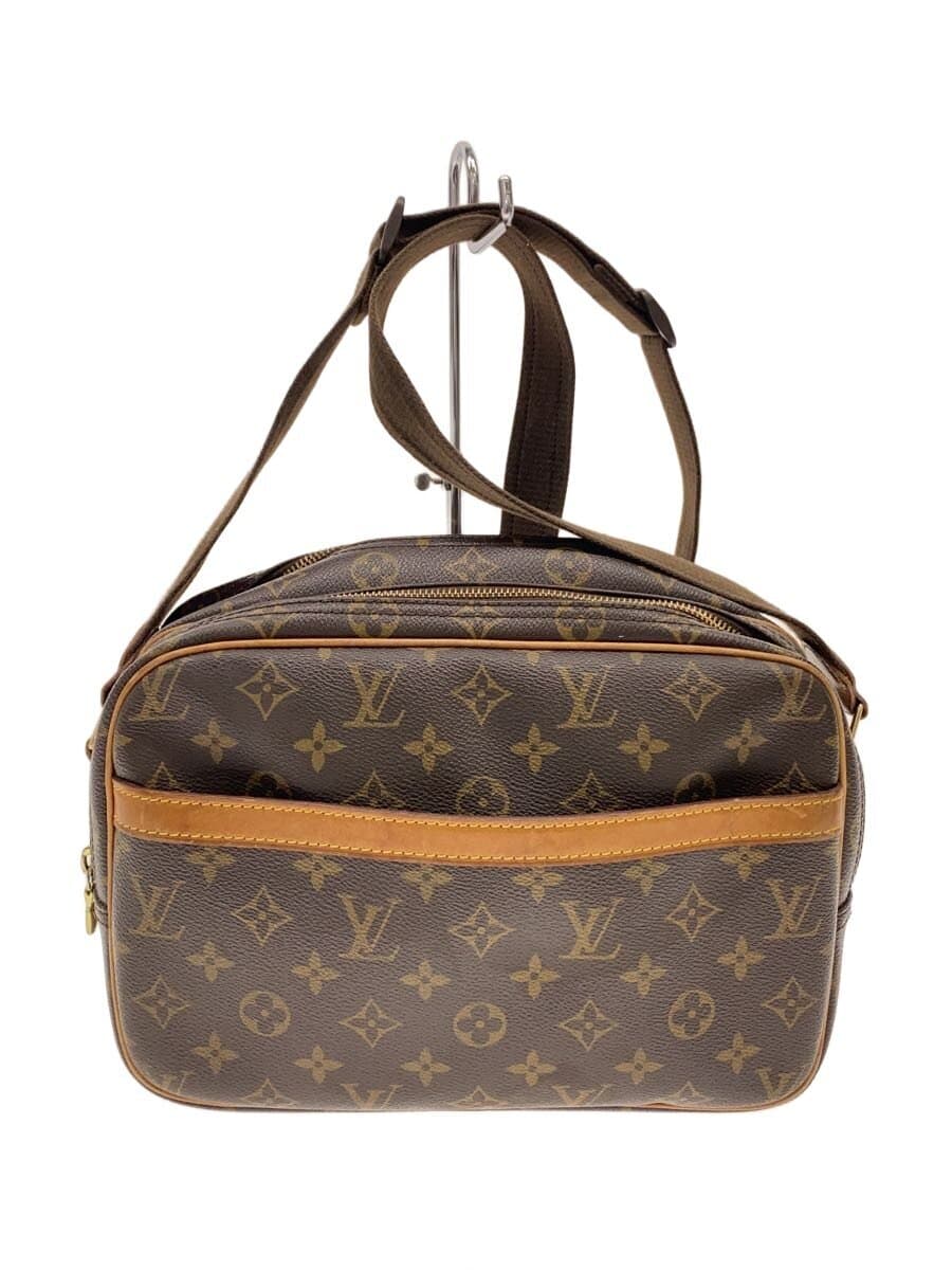 LOUIS VUITTON Reporter PM_Monogram Canvas PVC BRW