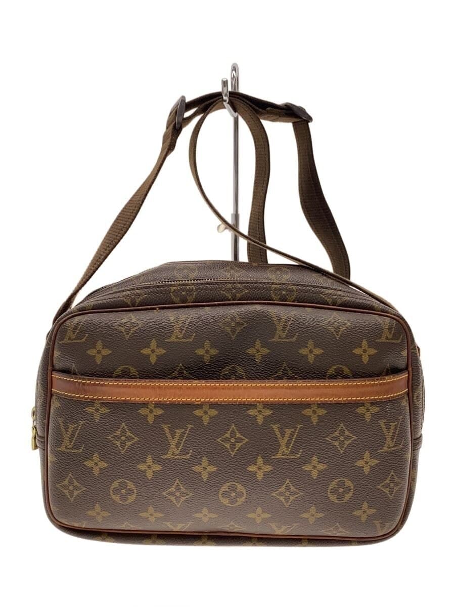 LOUIS VUITTON Reporter PM_Monogram Canvas PVC BRW