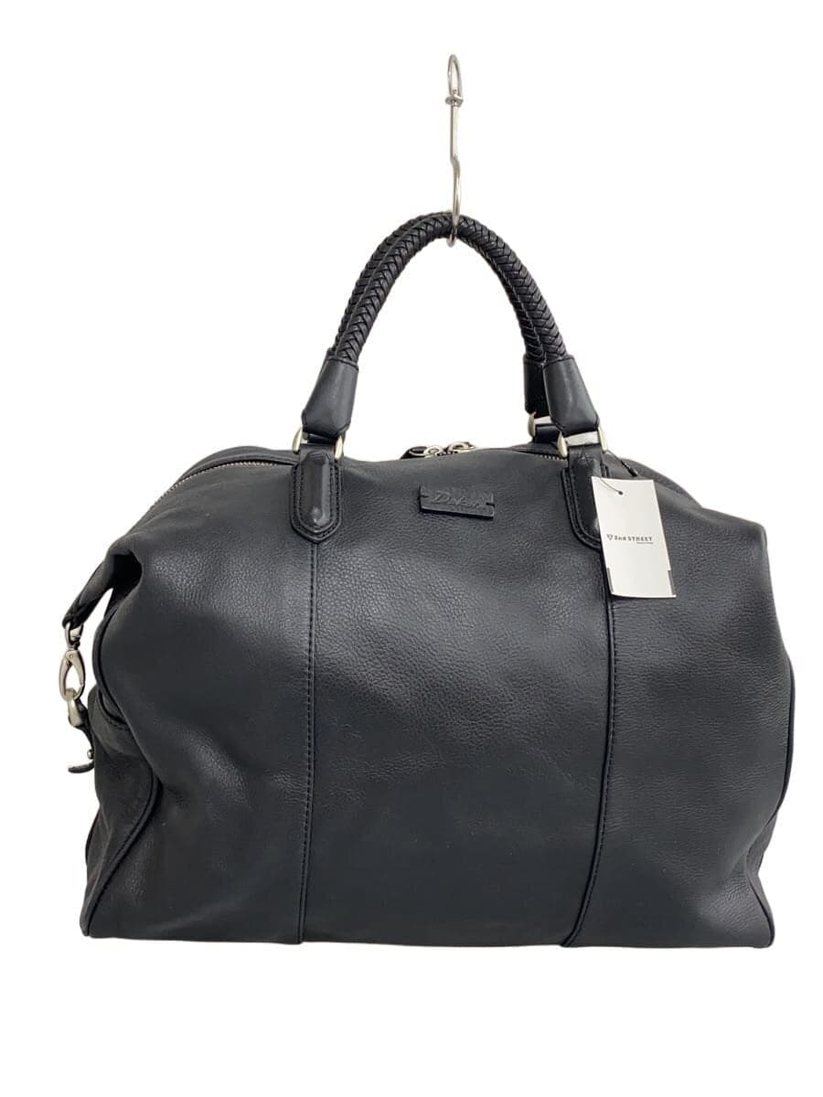 DAKOTA Boston Bag Leather BLK
