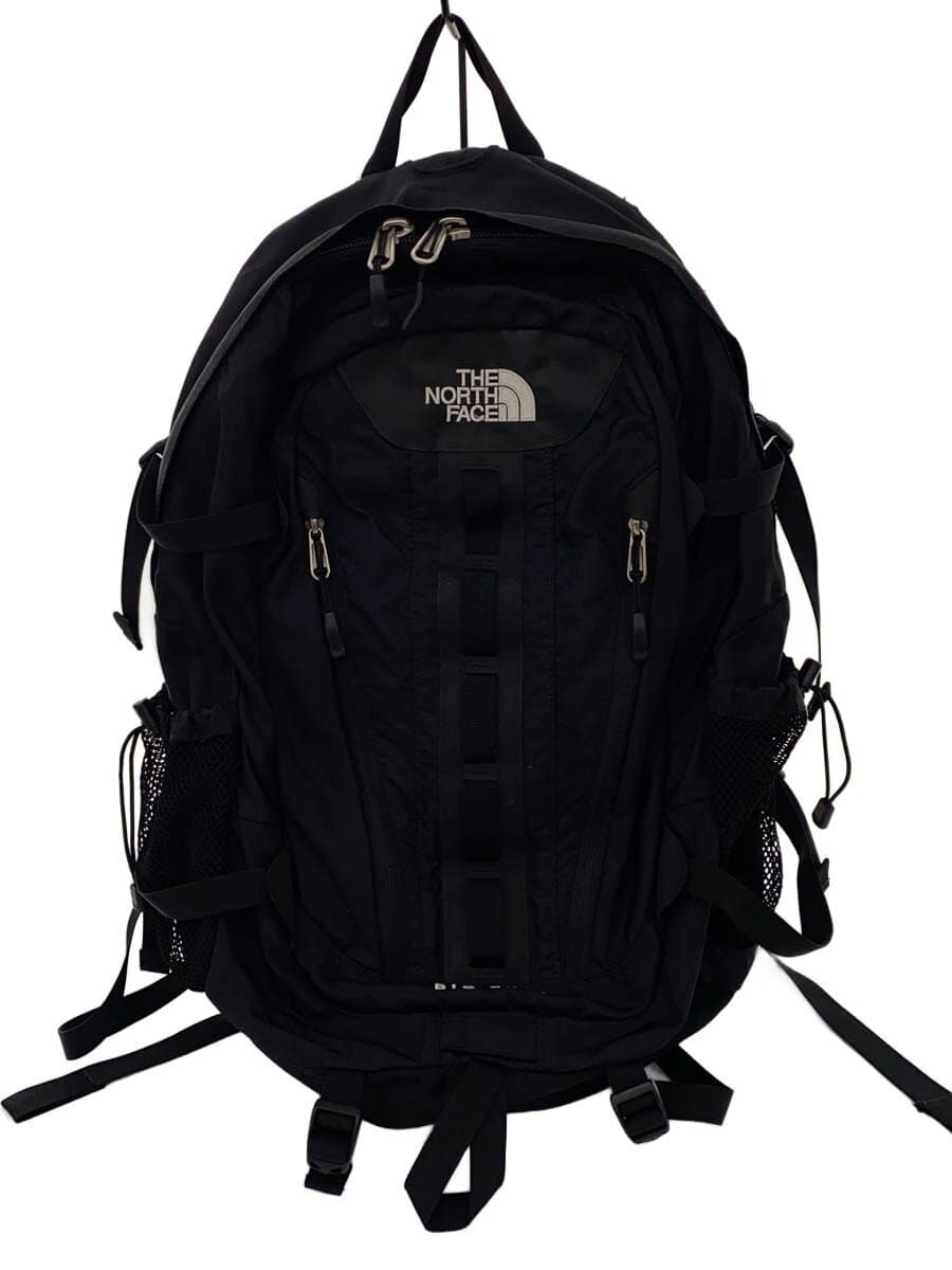 THE NORTH FACE BIG SHOT Backpack Nylon Black Scuffs and pilling on the back