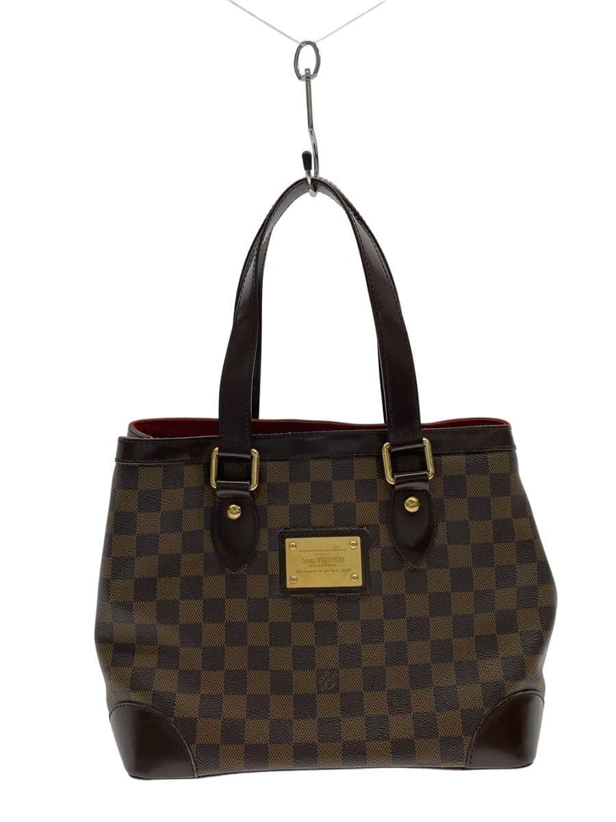 LOUIS VUITTON Hampstead PM Damier Ebene PVC BRW N51205
