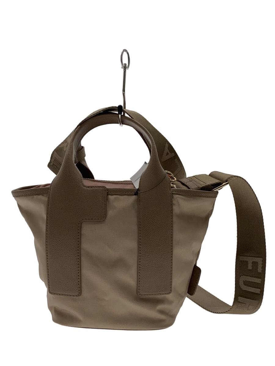 FURLA Handbag Nylon BEG Puma