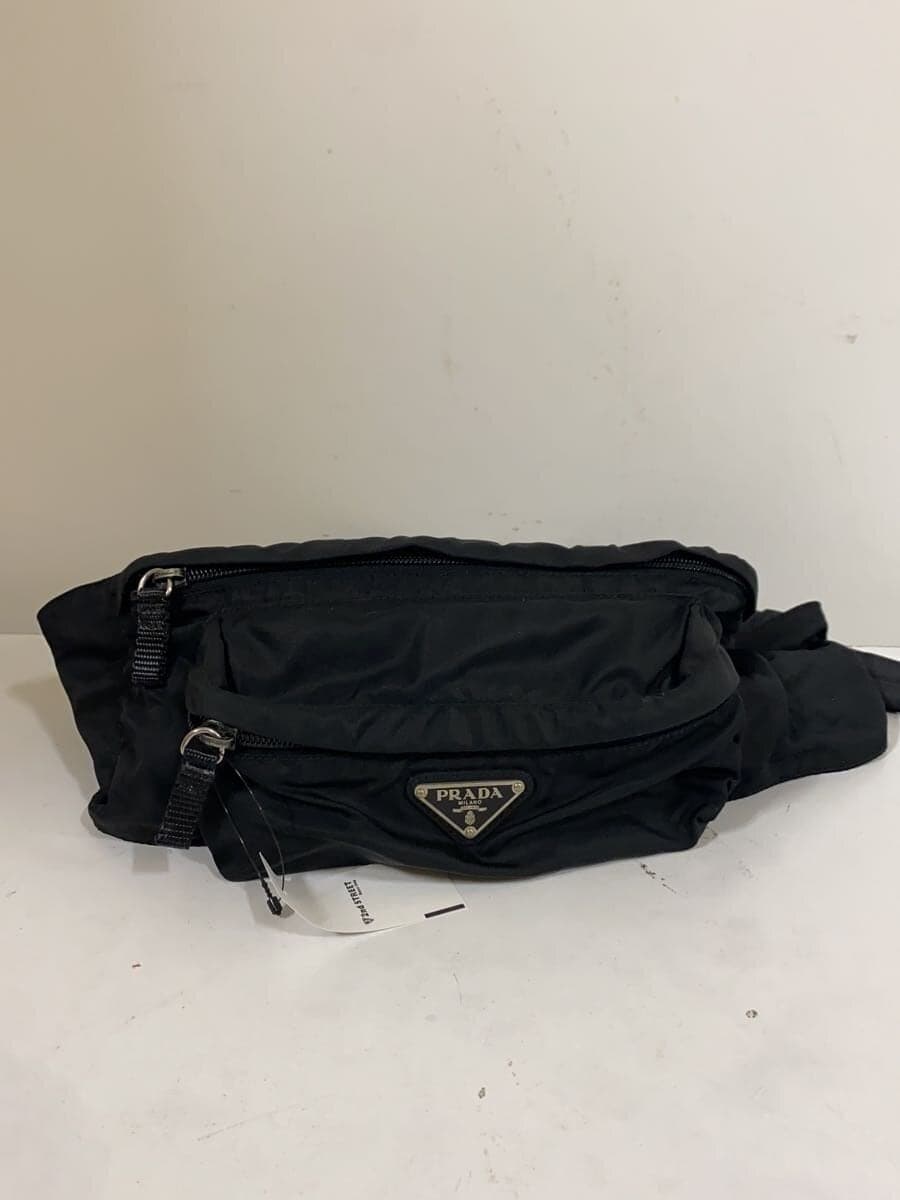 PRADA Waist Bag Nylon BLK
