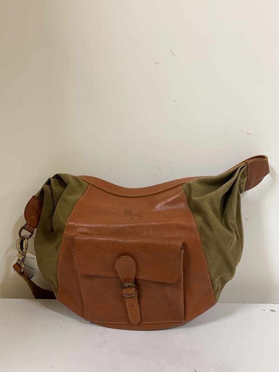 IL BISONTE Shoulder Bag Leather BRW
