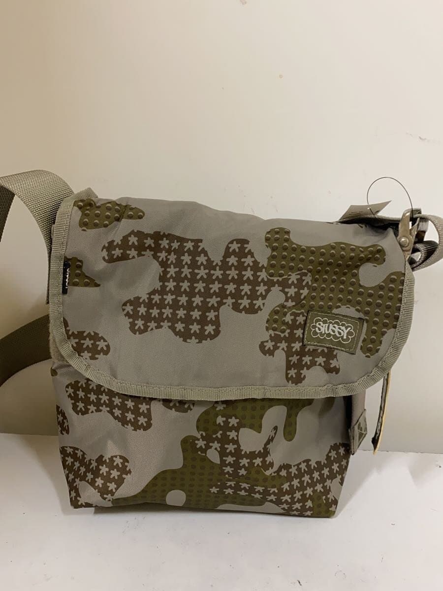 STUSSY Shoulder Bag KHK Camouflage