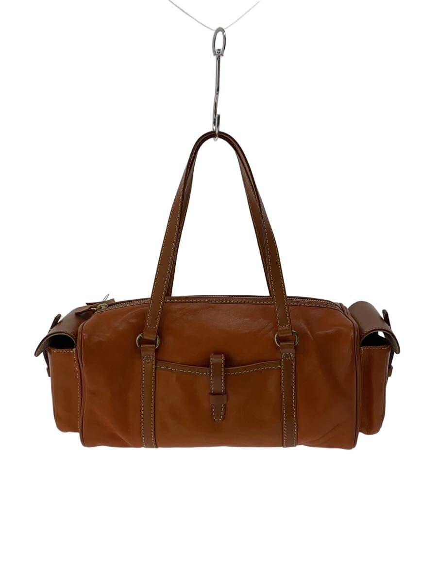 DAKOTA Shoulder Bag Leather BRW Solid