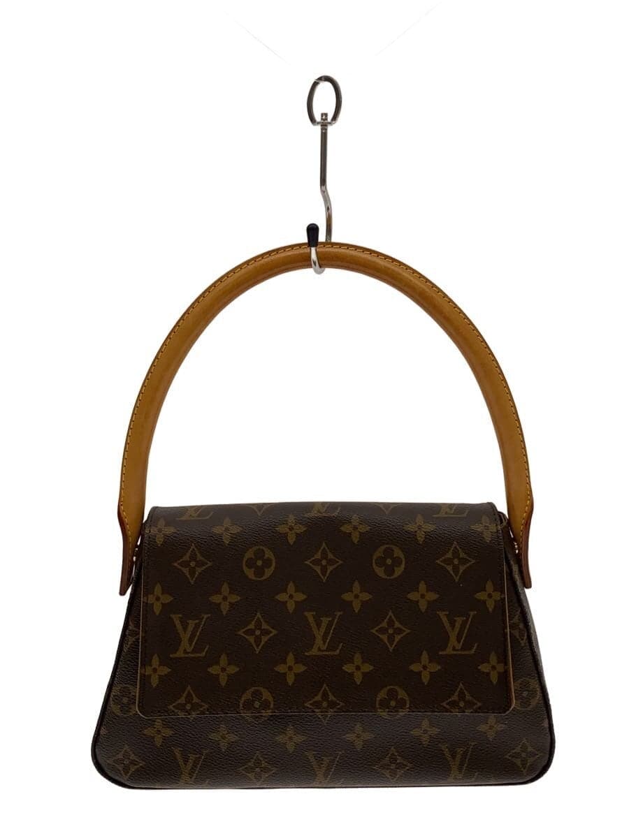 LOUIS VUITTON Mini Lu ping_Monogram Canvas PVC BRW Monogram