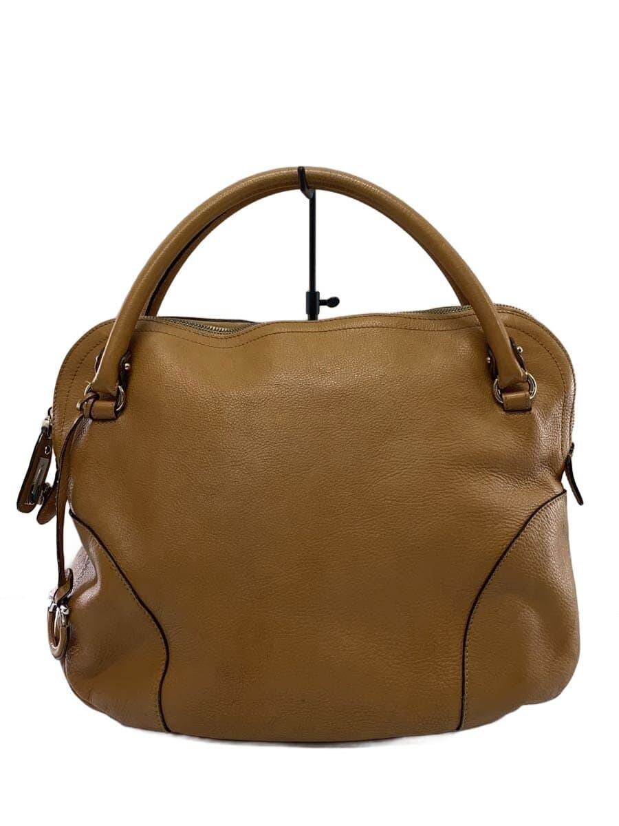 Salvatore Ferragamo Handbag Leather CML Solid