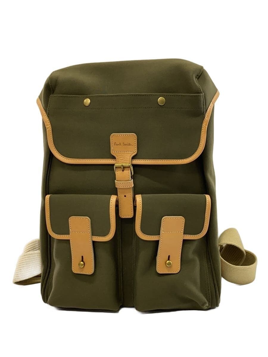 Paul Smith Backpack Canvas KHK